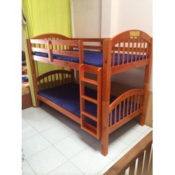 Giường 2 tầng Bella Esprit màu vàng gỗ