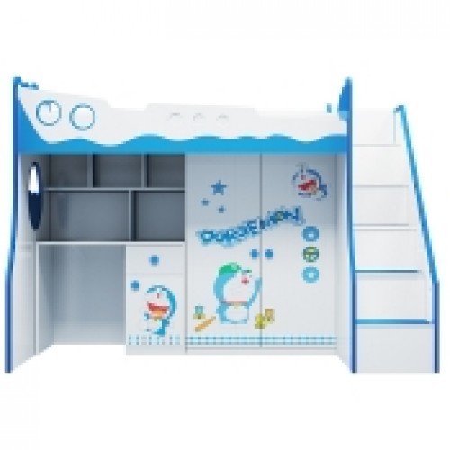 GIƯỜNG TẦNG TRẺ EM 3 TRONG 1 DOREMON