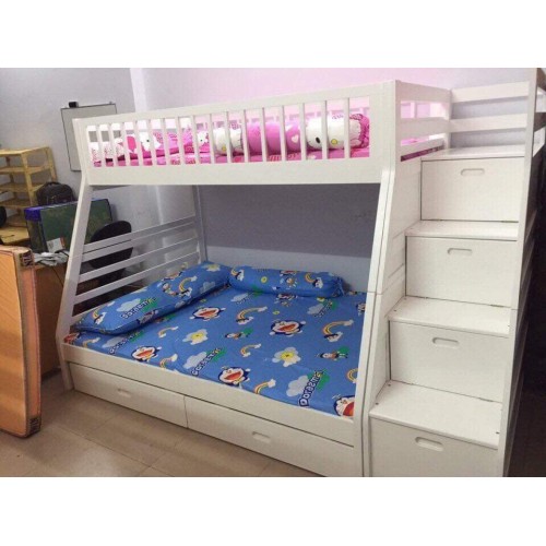 Giường 2 tầng Bella 45192 màu trắng