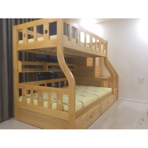 Giường 3 tầng cao cấp bella 45122