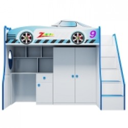 GIƯỜNG TẦNG TRẺ EM 3 TRONG 1 ÔTÔ